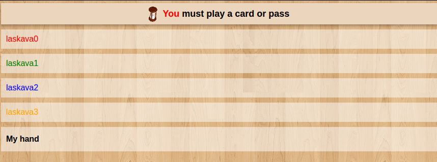 Display player space of all players
